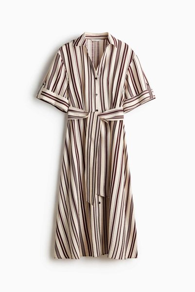 H&M Tie-belt dress