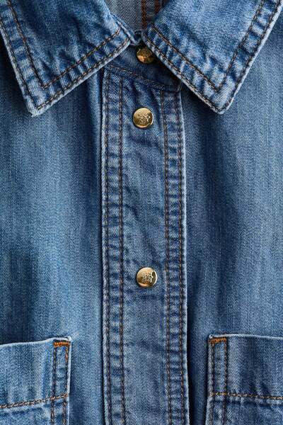 H&M Denim shirt dress
