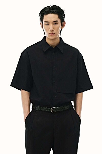 H&M Loose Fit Crinkled shirt