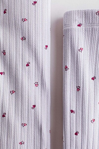 H&M 2-piece ribbed cotton set