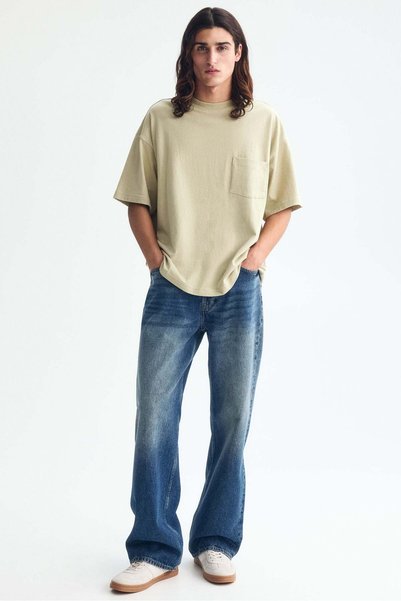H&M Oversized Fit Cotton T-shirt