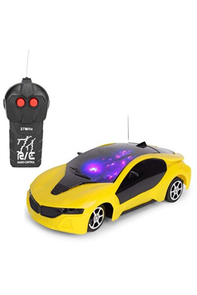 Leno Remote Control Sports Car Toy With 27MHz Wireless Remote And Light Effects