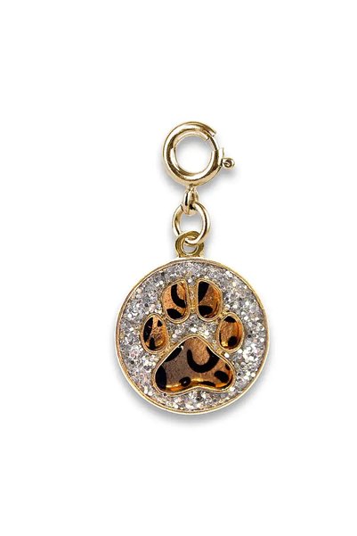CHARM IT Gold Swivel Leopard Pawprint Charm Ct01-19