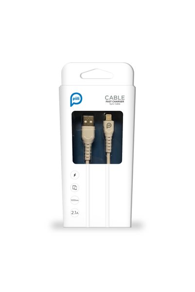Piili Lightning Cable – White