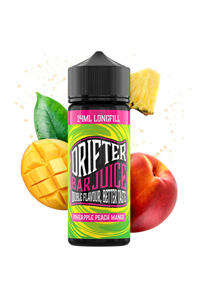 DRIFTER Bar Juice Ανανάς Ροδάκινο Μάνγκο 24ml/120ml FS