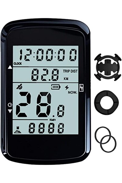 PUE Ciclocomputer GPS pentru Bicicletă, Vitezometru și Kilometraj Fără Fir cu...