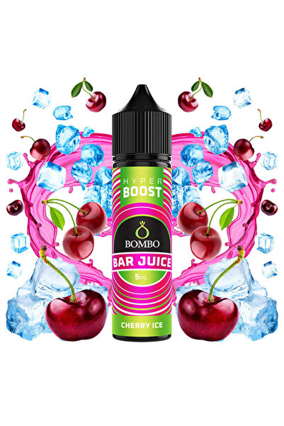 bombo Bar Juice Υπέρ-Ενίσχυση Κεράσι Πάγος 5ml/60ml FS