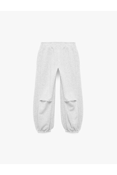 Koton Oversize Elastic Waist Balloon Fit Sweatpants with Pocket Detail