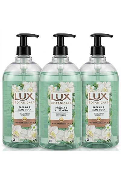 LUX Set de 3 x Săpun lichid cu pompă, cu extracte botanice de Freesia și Aloe...