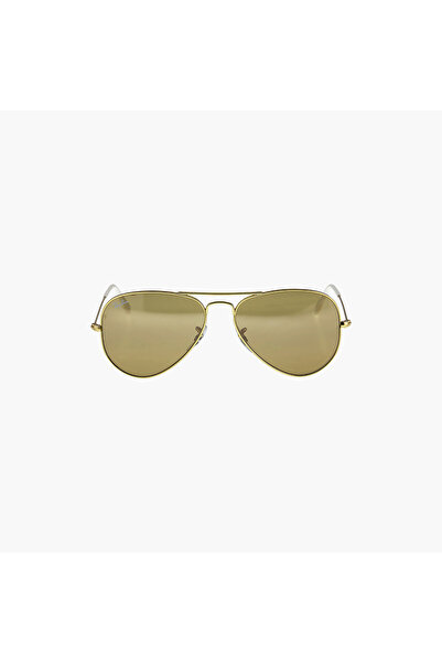 Ray-Ban نظارات شمسية رجالية بنية اللون على طراز الطيارين |   3025