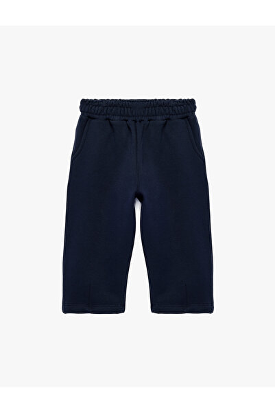 Koton Pocket Detailed Elastic Waist Barrel Cut Jogger Sweatpants