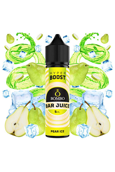bombo Bar Juice Υπέρ-Ενίσχυση Αχλάδι Πάγος 5ml/60ml FS