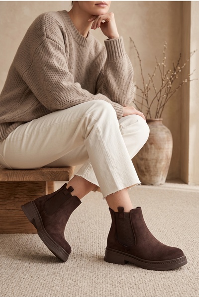 Daxtors D0104 Daily Women's Side Elastic Boots