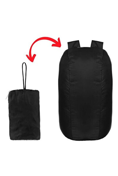 CATIANO Rucsac Pliabil Negru 10L