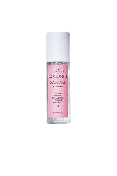 RATED GREEN PEONY COCCONUT SANDAL 03 spray de păr parfumat detangler 80 ml