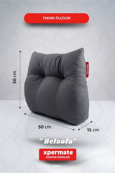 XPERMATE Belsofa Back and Lumbar Support Pillow Back Cushion for Sofa, Armchair, Tv and Gaming Chair