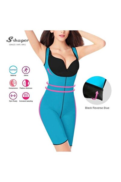 DubaiGallery Slimming Neoprene Shapewear Bodysuit for Waist Compression, Tumm...