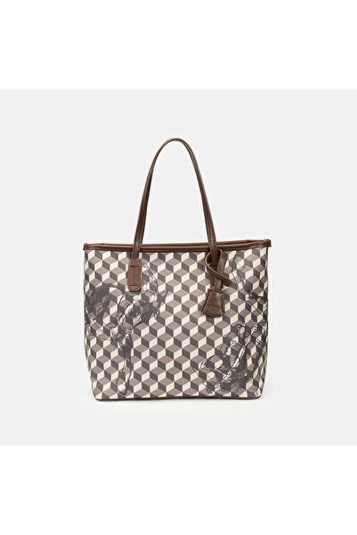 LOUP NOIR Classic Vintage Large Capacity Handbag & Crossbody Bag