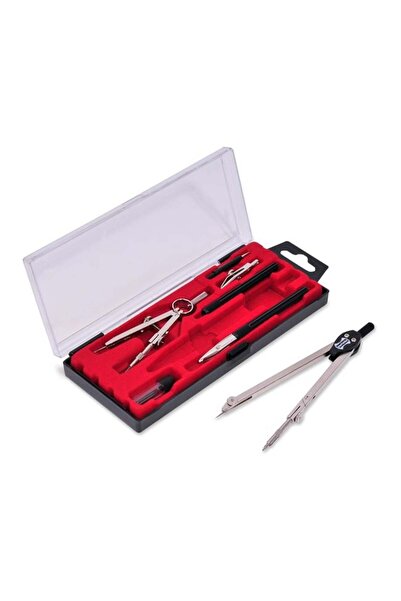CATIANO Set Compas Metalic - 7 piese