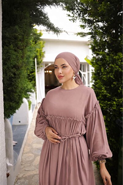 Nissra Ankanoor Robe Gathered Oversize Dress Anka255093