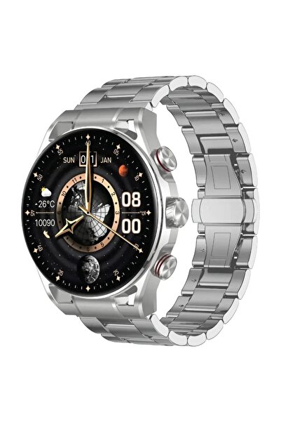 Green Lion Chrono Pro Smart Watch with 1.60” AMOLED Display, Bluetooth Callin...