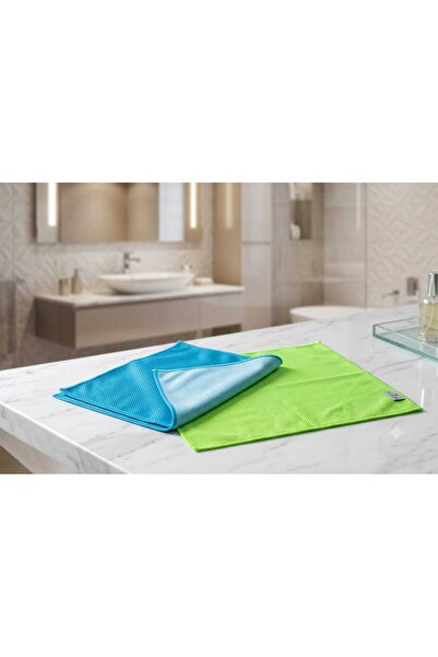 REMOND Microfiber Baklava Desenli Cam Bezi 40x40 CM - 6 Adet