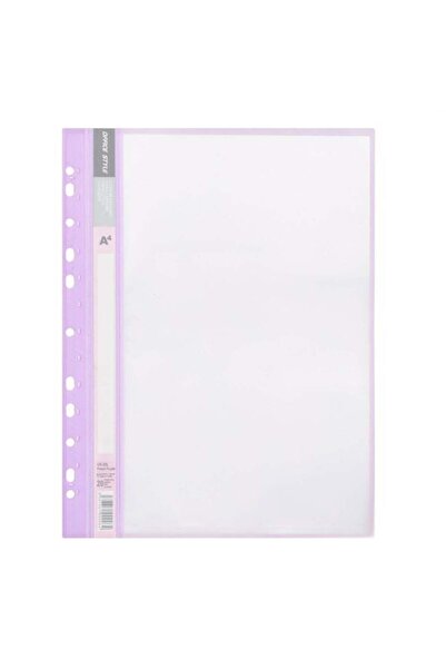 CATIANO Dosar Plastic A4 Mov Pastel cu 20 de Folii Transparente pentru Biblio...