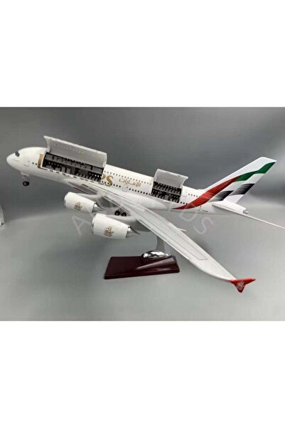 Generic Brand NEW Airbus A380 Model Plane Large Model Airplane Kits with LED ...