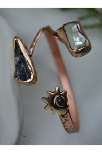 Stoneage Bracelet - Copper Color -