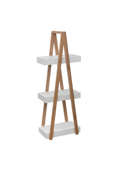 5FIVE Natureo Bamboo MDF 3-Tier Caddy (30 x 18 x 82 cm)