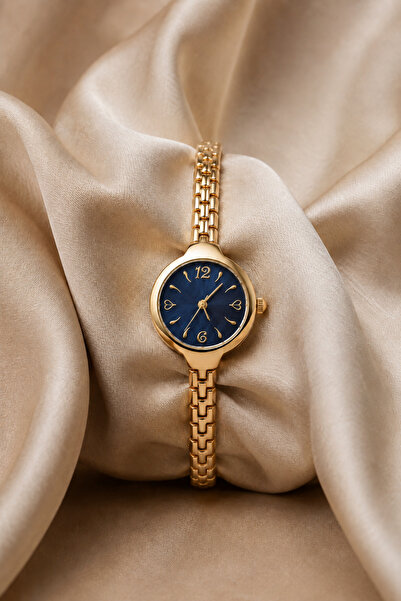 Reddington Women's Pinterest Model Gold Color Steel Strap Wristwatch