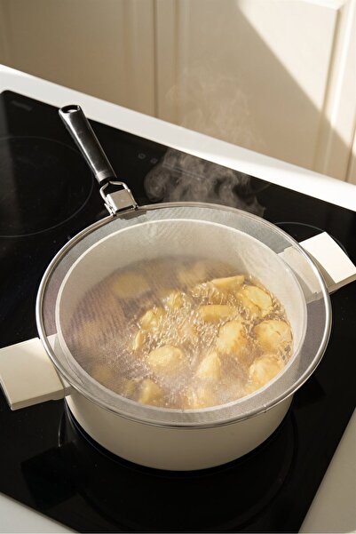 ACAR Elitecraft Stainless Steel Collapsible Handle Oil Strainer - 31 cm