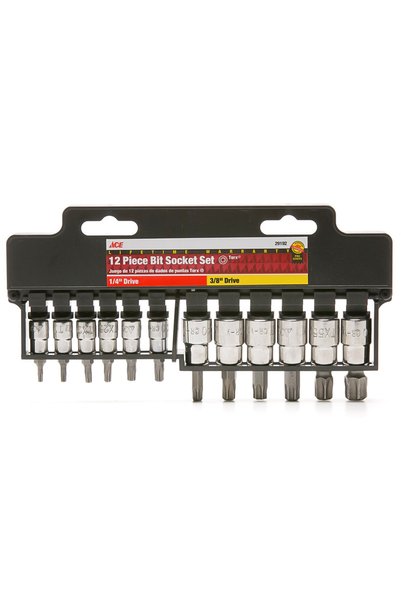 ACE Torx Bit Socket Set (Pack of 12)