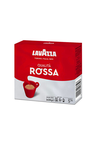 LavAzza Qualità Rossa Cafea Măcinată 2 x 250 g, 5/10