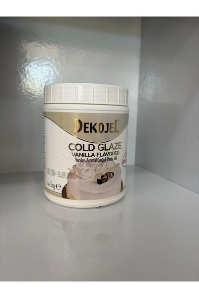 ovalette Dekojel Vanilya Aromalı Soğuk Pasta Jeli 1 kg