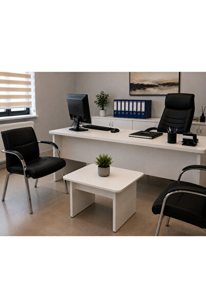 ED Efelez Design Liva Ofis Sehpası, Orta Sehpa, Ara sehpa, 60 x 50 cm Tabla, ...