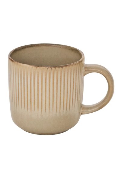 SG Stoneware Mug (360 ml, Beige)