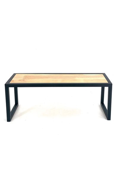 Living Accents Rectangular Metal Riser W/Wooden Board (48 cm)