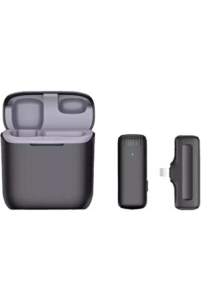 OEM J13 Για iPhone Ασύρματο Μικρόφωνο Πέτου, με κλιπ για κινητό