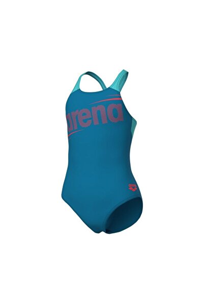 ARENA G Bold Swimsuit V Back Blue Girls' Swimsuit 011755680