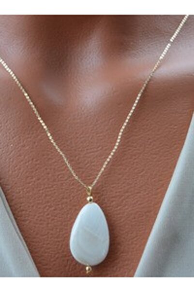 Stoneage Necklace - Gold Color -