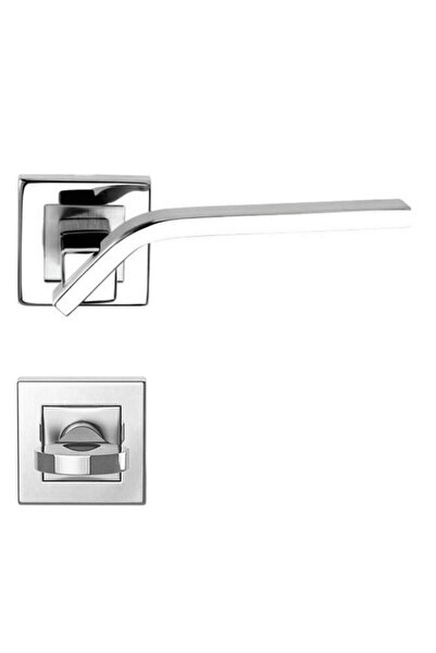 FREKANS Condı 1403K Satin Chrome Badge Door Handle Satin Chrome Badge Wc (Tk)