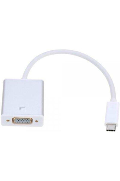 OEM Μετατροπέας USB-C αρσενικό σε VGA θηλυκό Λευκό 1 τεμάχιο 77900111