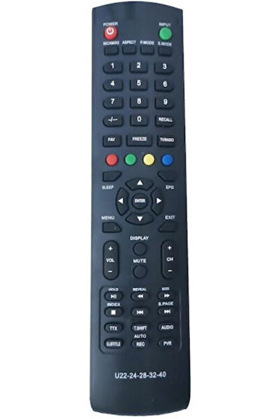 OEM Compatible Remote Control U22FHD1 for Τηλεοράσεις
