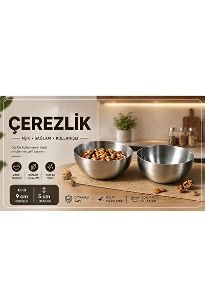 steelix 6'LI ŞIK ÇEREZLİK KAHVALTI SETİ