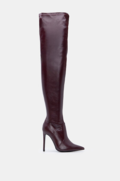Luigi Μπότες-κάλτσες πάνω από το γόνατο - Μπορντό - 37