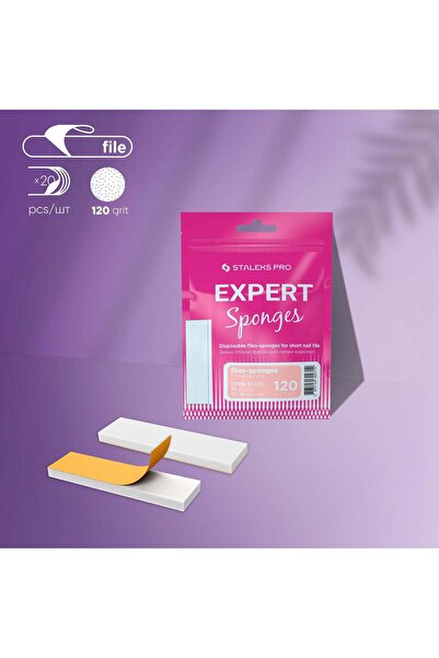 STALEKS EXPERT 51 Kısa törpü için yapışkan zımpara-bufflar, 120 grit (20 adet)