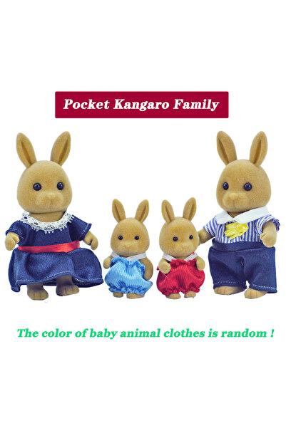 Choice H07-KK07 Easter Bunny 1:12 Simulation Forest Family Reindeer Panda Ani...