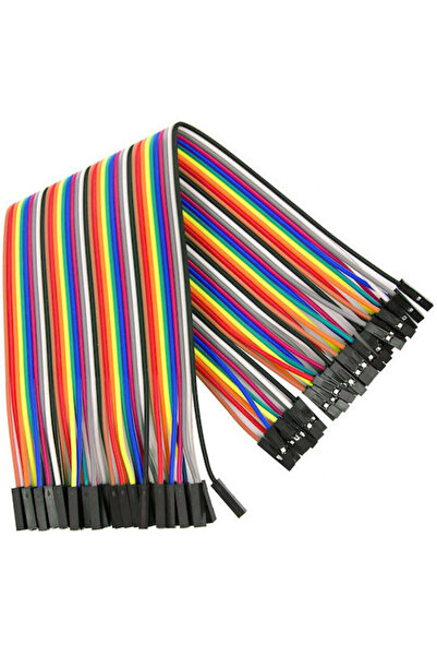 OEM Καλώδια Σύνδεσης Θηλυκό/Θηλυκό 10cm 40τμχ για Arduino
