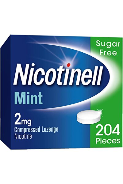 Nicotinell Mint Lozenge 2mg (204 Lozenges), Mega Pack